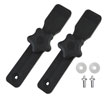 Awning Canopy Clamp, Black 2Pk
