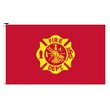 Flag 3x5  Fire Dept