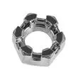HEX SLOTTED AXLE NUT 1