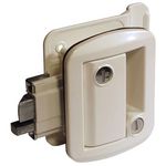 GLOBAL DOOR LOCK, WHITE