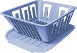 MINI DISH DRAINER, BLUE