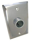 Receptacle, 12V w/Large Plate