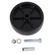 6" poly wheel